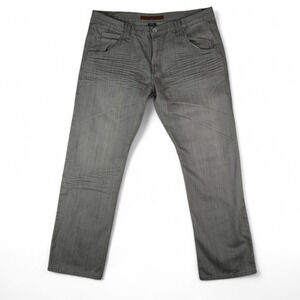 Vintage Live Mechanics Jeans Mens 40x34 Y2K Baggy Hip‎ Hop Skater Straight Leg